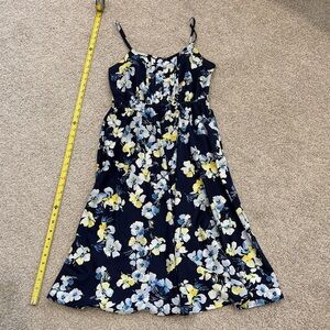 Floral Dress with Spaghetti Straps